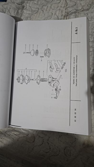 Carte /Catalogul  Pieselor de Schimb U 445