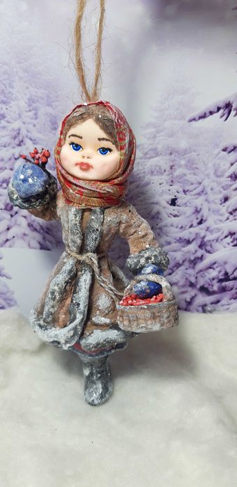 Ватные игрушки "Дары зимнего леса"