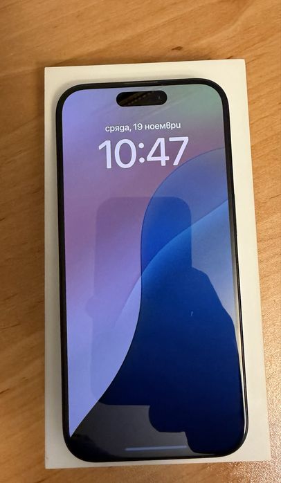 iPhone 15 Pro 128GB,цвят Blue Titanium