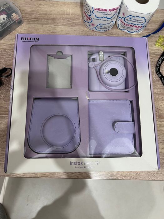 instax 12mini без картриджа