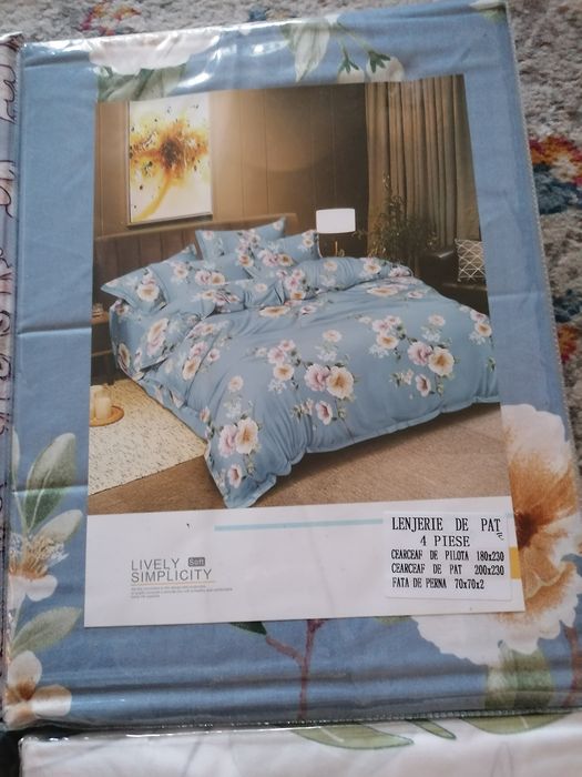 OFERTA Lenjerie de pat 4 piese