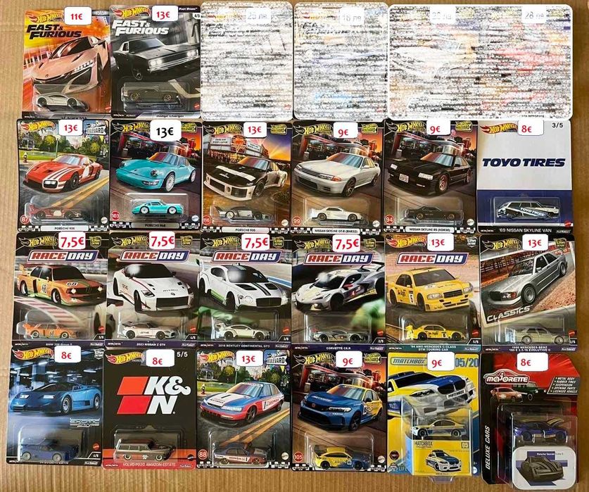 2009 - 2026 Hot Wheels Fast and Furious, Vintage, Premium, Matchbox