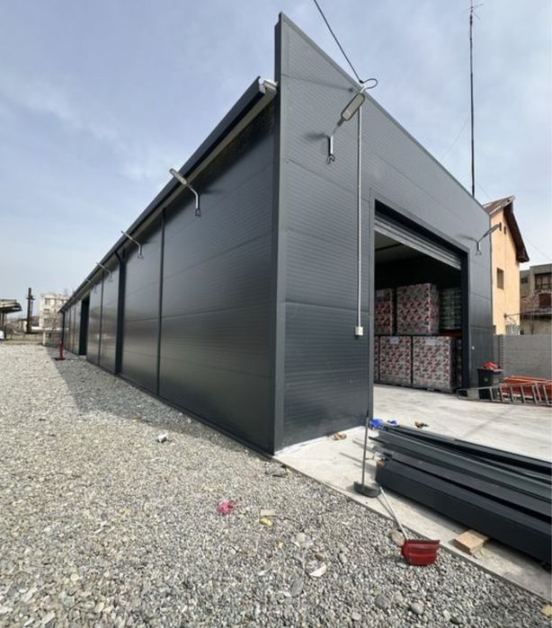 Vand hala structura metalica am pe stoc urmatoarele dimensiuni
