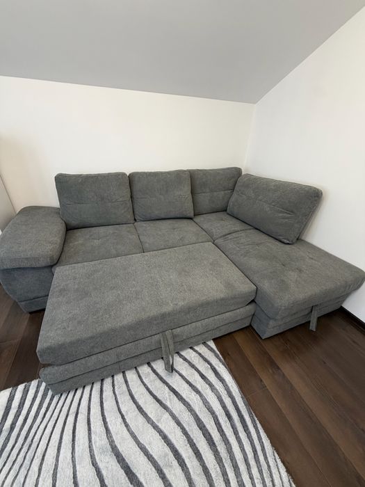 Vand coltar extensibil cu sezlong dreapta - stare foarte buna