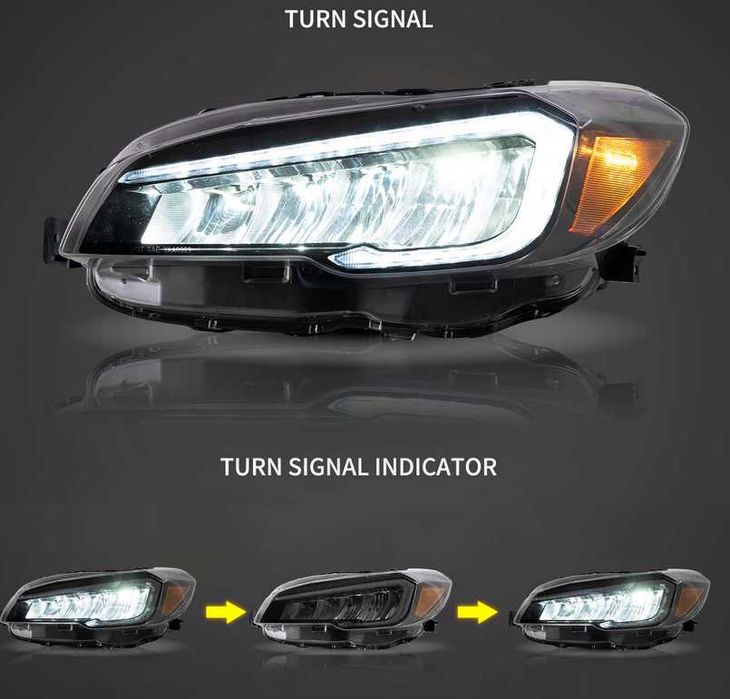 Динамични LED Фаровве Subaru WRX & 16-21  WRX STI 1th Gen