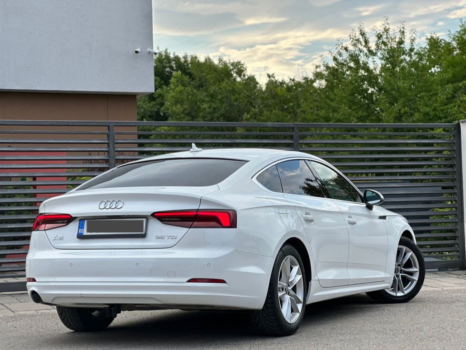 Audi A5 Sportback 35 TDI S tronic | 2019 | 163 CP | Euro 6 | Full LED | Apple CarPlay