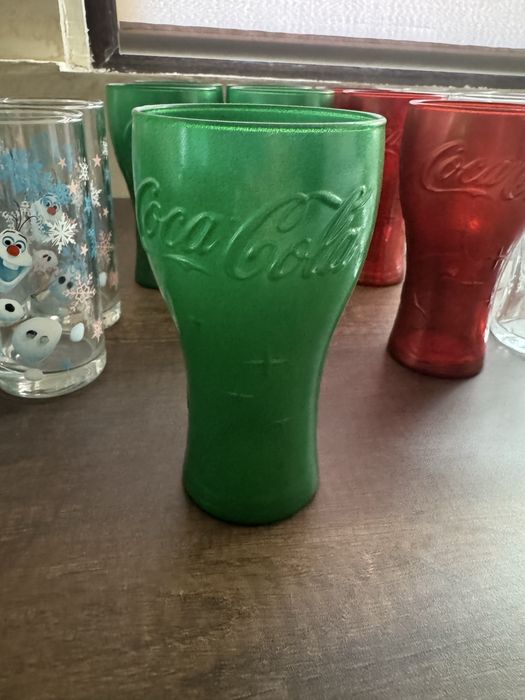 Стъклени чаши Coca Cola Disney Mickey Minnie Mouse