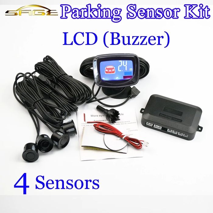 Парктроник комплект за всички модели автомобили . Датчици дисплей