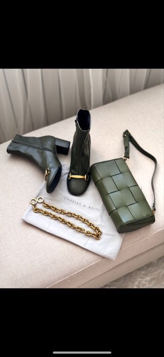 Ботильоны сумка комплект