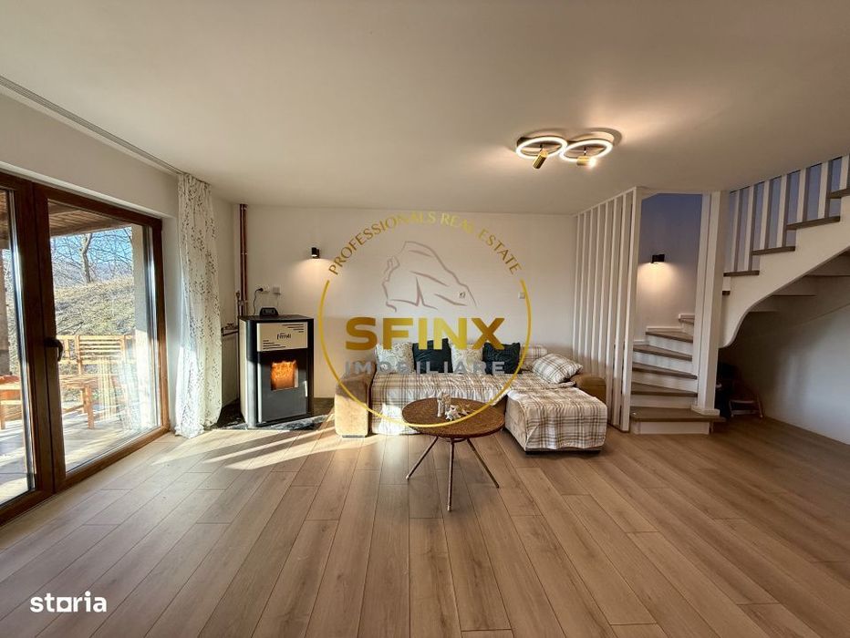 Casa moderna 5 camere Drajna de Sus,  teren generos si pomi fructiferi