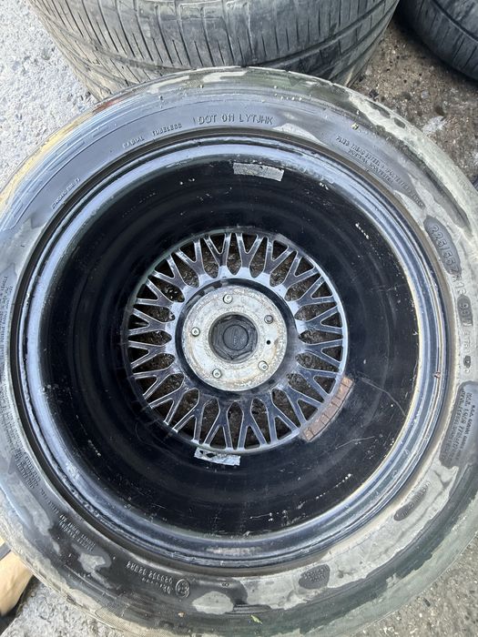 Диски с полкой на БМВ Е34 BMW E34