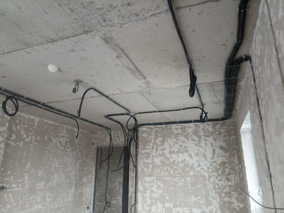 Электромонтажные работы под ключ.