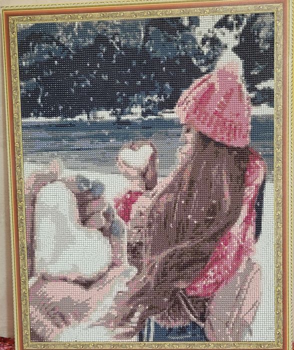 Алмазная мозайка  на подрамнике