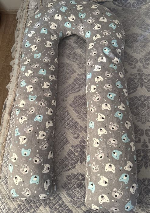 Жүкті әйелдерге арналған өте ыңғайлы жастық (U-тәрізді)