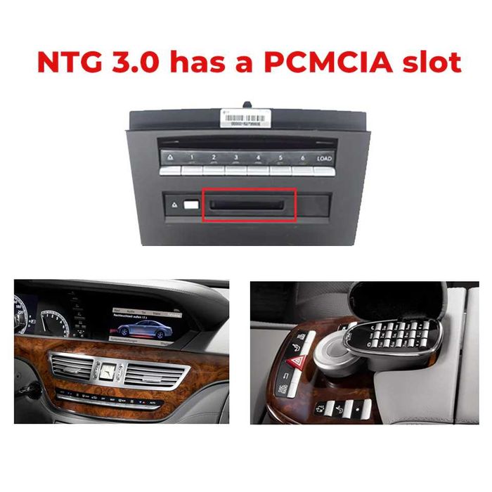 Car Play интерфейс за Mercedes W221 NTG3.0, NTG 3.5,  NTG 4.5, NTG 4.7