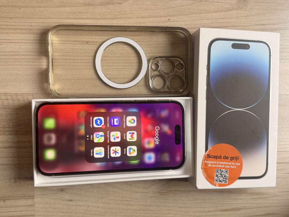 iPhone 14 Pro – 256 GB — Baterie 100% viata