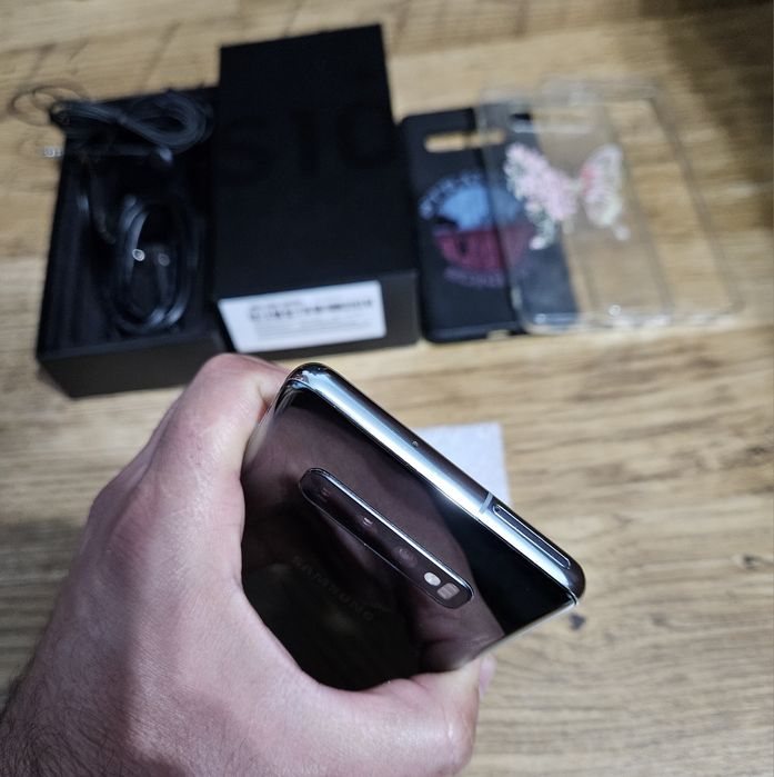 Samsung Galaxy S10 +, Dual SIM, 128GB, 8GB RAM,4G Ceramic Black