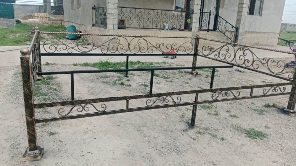 Тапчан с ковками размеры 3/4