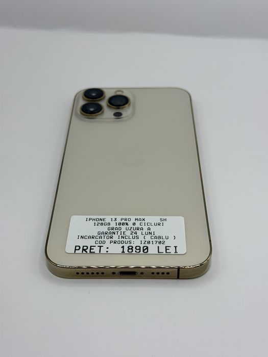Iphone 13 Pro Max 128GB 100% Garantie Rate BuyBack - zonemag.ro