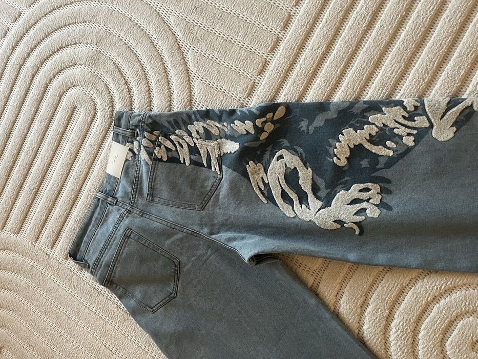 Lacoste Crocodile-Motif Wide-Leg J