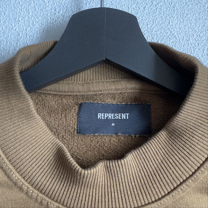 Суитшърт Represent sweatshirt brown