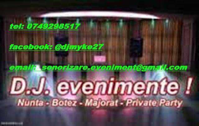 Dj Sonorizare Evenimente Private