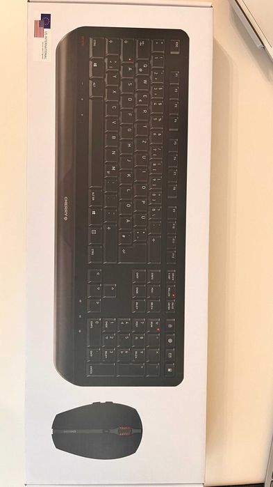 Комплект клавиатура и мишка CHERRY Gentix desktop