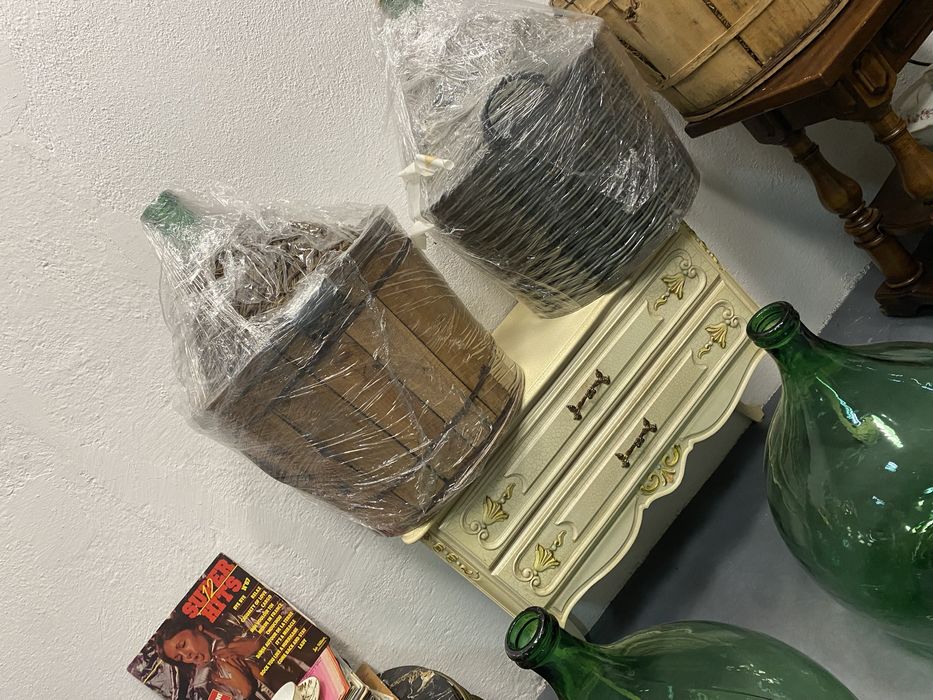 Големи стъклени дамаджани бутилки 54 литра