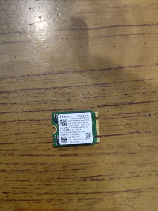 Ssd m2 256gb hynix