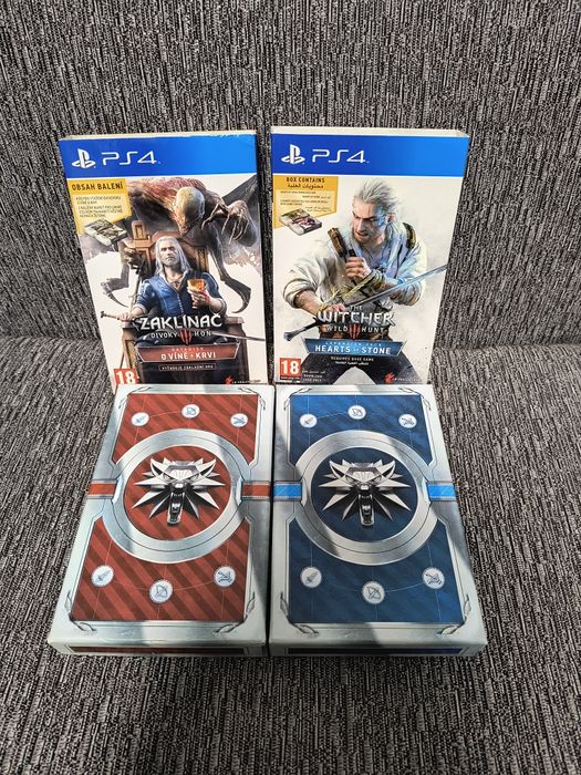Witcher 3 Hearts of Stone и Blood and Wine PS4