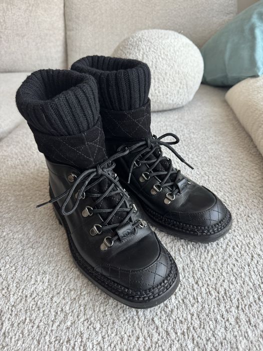 Боти/ кубинки Chanel