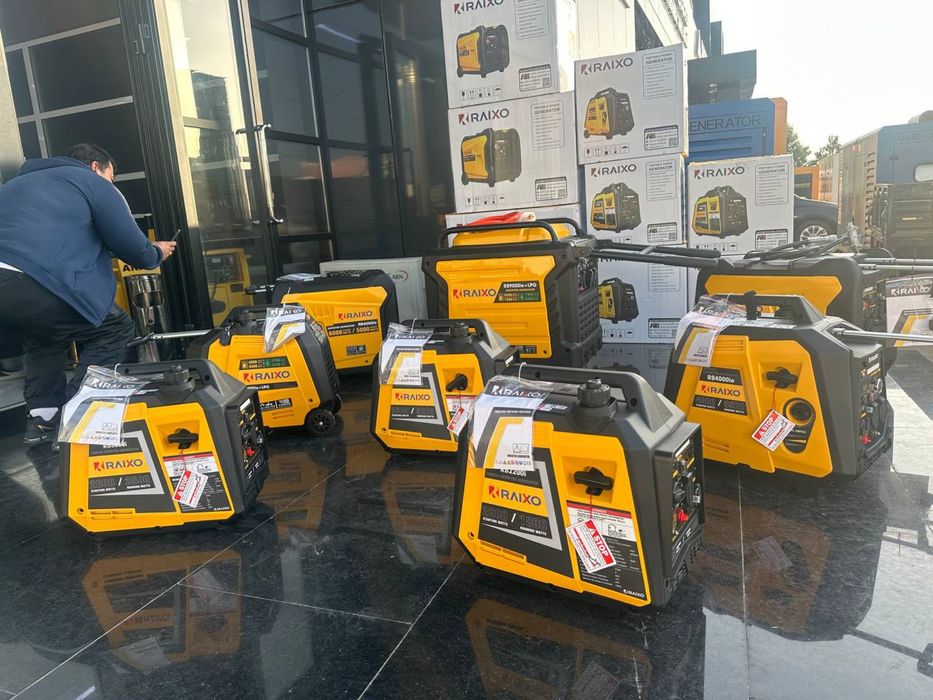 Инвертор генератора RAIXO 1.5 квт до 9 квт Бензин+ Газ метан