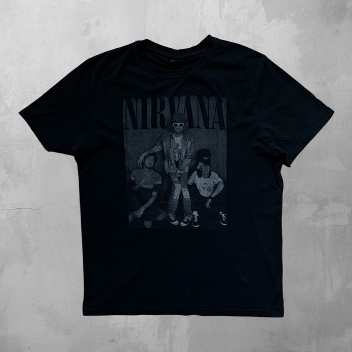 Nirvana band merch тениска