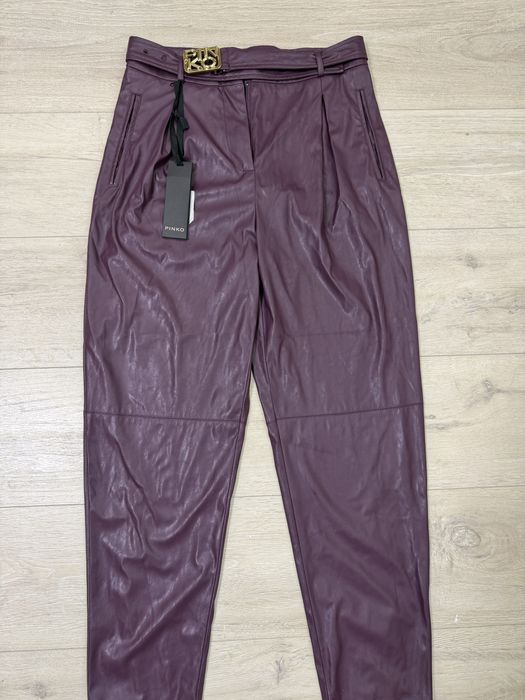 Кожен панталон Pinko