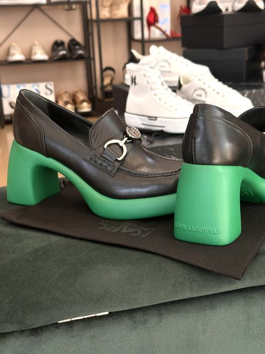 Дамски лоуфъри на ток Karl Lagerfeld