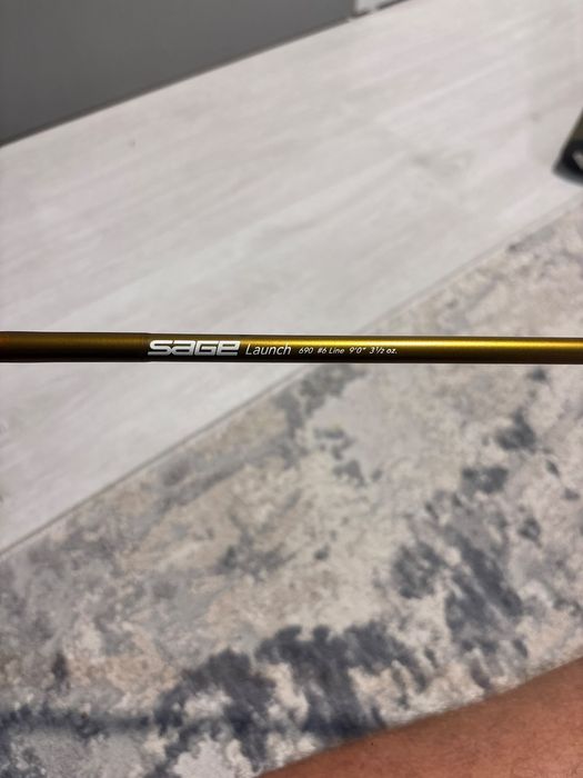 Lanseta musca / fly fishing Sage Launch 690 - Clasa #6, 9'0"