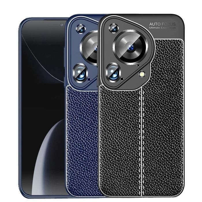 Huawei Pura 80 70 / Pro / Ultra / Лукс кейс гръб кожена шарка