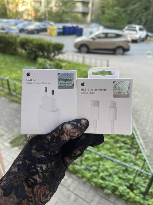 Зарядка на iphone / адаптер айфон / шнур для айфона / iphone