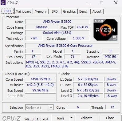ПК Ryzen 5 3600 Radeon RX 5700