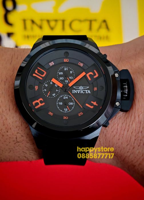 INVICTA Corduba Black 48 mm, Инвикта нов ръчен часовник