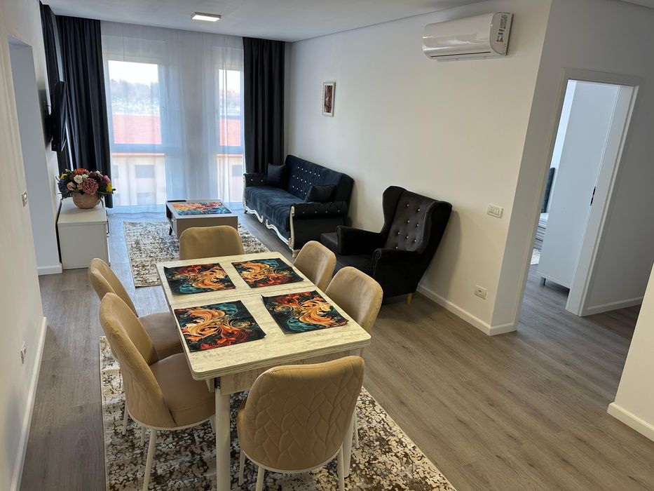 Dau in chirie / inchiriez apartament 2 camere + parcare, central, in bloc nou, West Residence Ceyrat aproape de Universitate, LIDL. Mobilat si utilat
