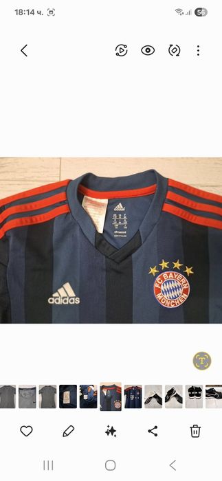 Adidas Bayern Munich-Ориг.детска тениска