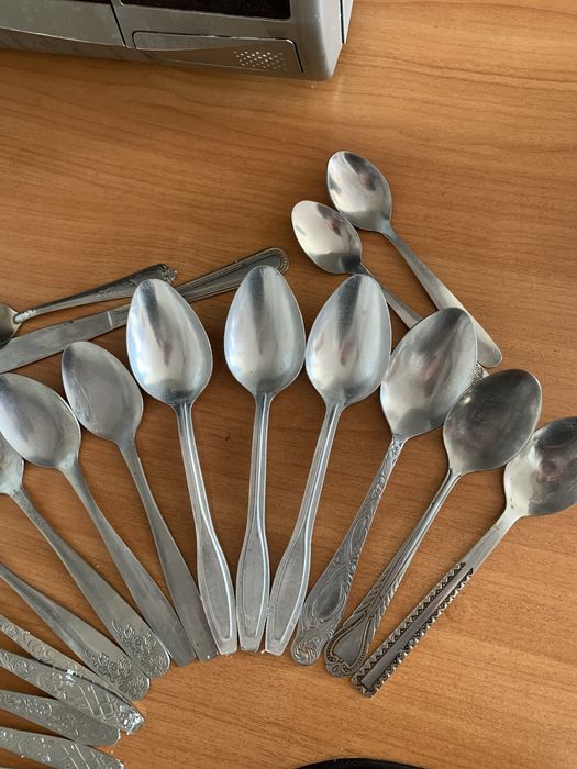 Столовый предметы Ложки Вилки