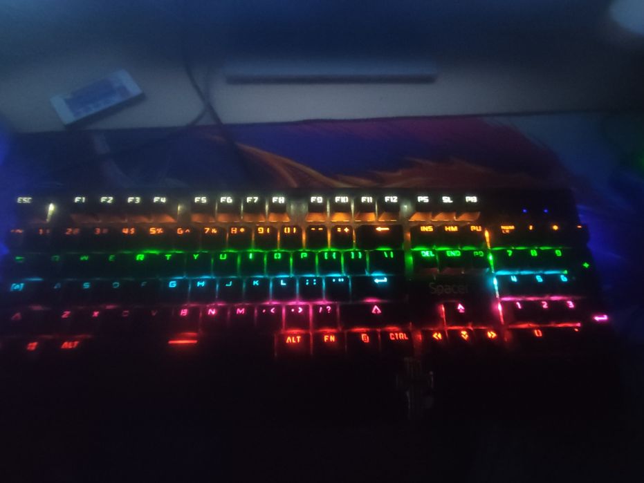 Tastatura SPACER switch blue