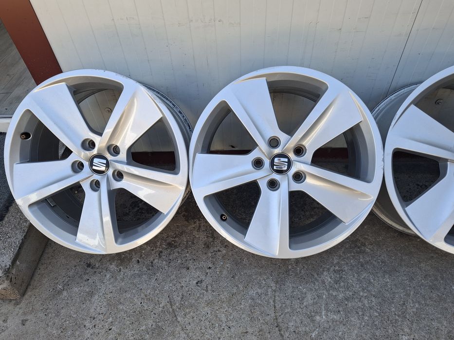 Set jante din aluminiu r17 / originale SEAT VW AUDI SKODA / 5x112