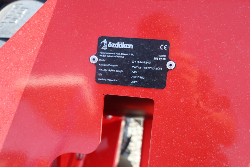 Ozdoken Oytun freza 240