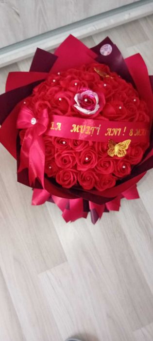 Buchete din trandafiri de săpun – cadoul perfect pentru orice ocazie