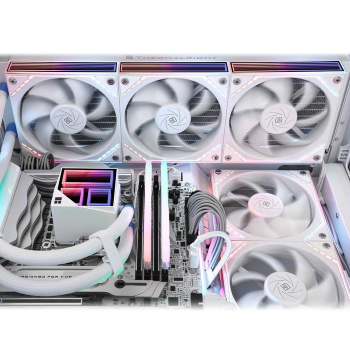 Cooler Lichid CPU AIO Thermalright Frozen Infinity 360 ARGB,pentru Desktop Ventilatoare PWM 2000RPM,AMD AM4 AM5 Intel LGA1150 1151 1200 2011 1700 1851