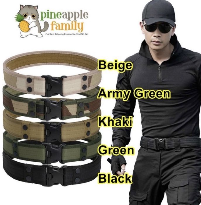 тактически колан стрелба военен туризъм лов airsoft  стабилна катарама