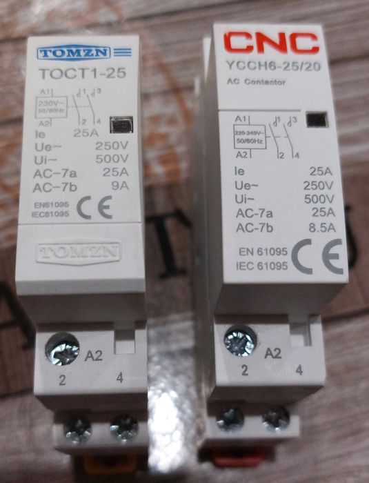 Продам Реле-напряжения 40 ампер + 2 Контактора.